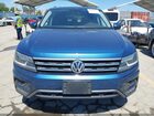 2019 Volkswagen Tiguan 2.0t Se/2.0t Sel/2.0t Sel R-line/2.0t Sel R-line Black Blue vin: 3VV3B7AX3KM062229