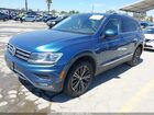 2019 Volkswagen Tiguan 2.0t Se/2.0t Sel/2.0t Sel R-line/2.0t Sel R-line Black Blue vin: 3VV3B7AX3KM062229