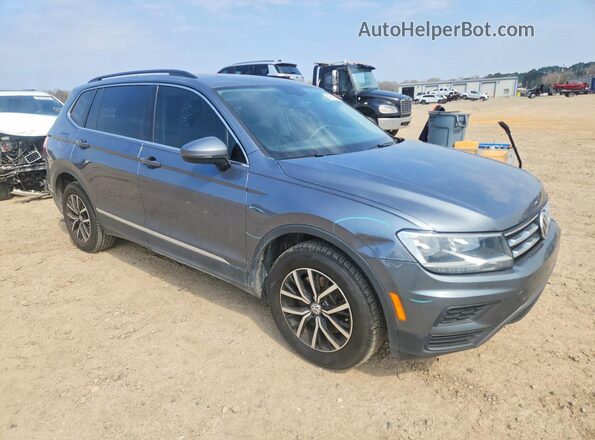 3VV3B7AX5MM015982 2021 VOLKSWAGEN TIGUAN Серый Передняя правая четверть