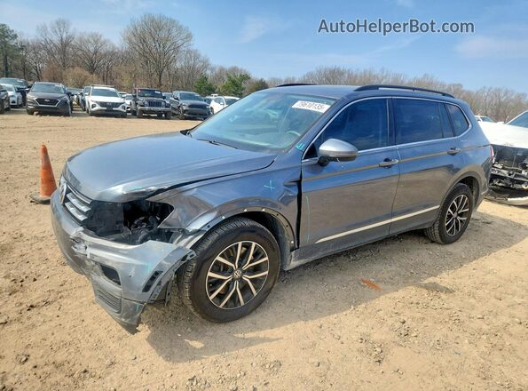 3VV3B7AX5MM015982 2021 VOLKSWAGEN TIGUAN Серый Передняя левая четверть