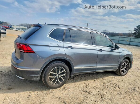 3VV3B7AX5MM015982 2021 VOLKSWAGEN TIGUAN Серый Задняя правая четверть