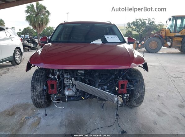 3VV3B7AX5MM051574 2021 VOLKSWAGEN TIGUAN Red Widok wnętrza z tyłu