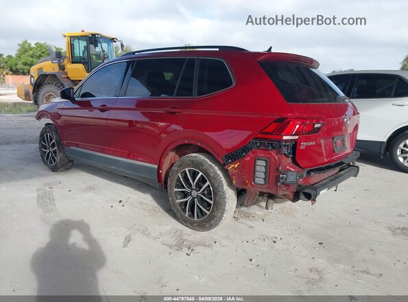 3VV3B7AX5MM051574 2021 VOLKSWAGEN TIGUAN Red Tył lewy