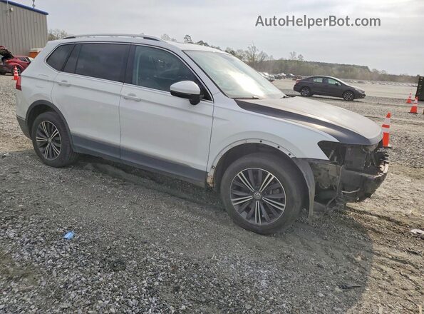3VV3B7AX6KM065366 2019 VOLKSWAGEN TIGUAN Белый Передняя правая четверть