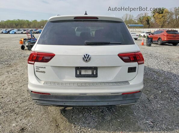 3VV3B7AX6KM065366 2019 VOLKSWAGEN TIGUAN Белый Вид сзади