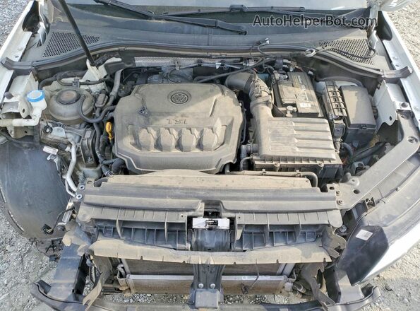 3VV3B7AX6KM065366 2019 VOLKSWAGEN TIGUAN Белый Вид подкапотного пространства