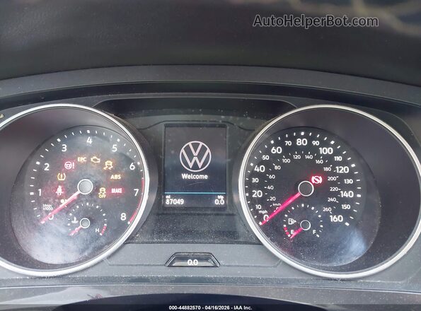 3VV3B7AX6MM064155 2021 VOLKSWAGEN TIGUAN Gray Вид задніх сидінь