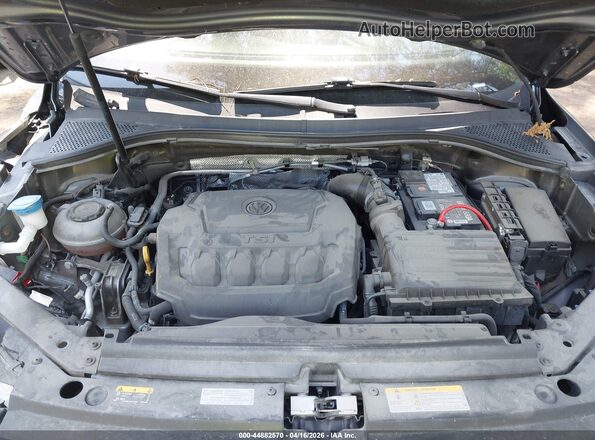 3VV3B7AX6MM064155 2021 VOLKSWAGEN TIGUAN Gray Вид ззаду