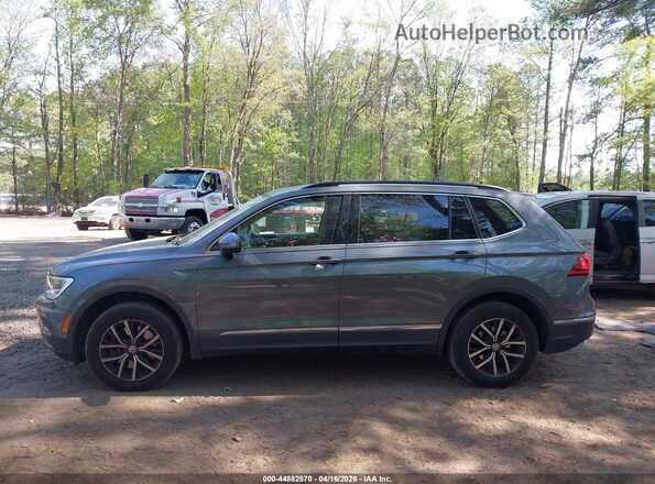 3VV3B7AX6MM064155 2021 VOLKSWAGEN TIGUAN Gray Панорамний вид салону 360°