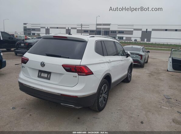 3VV3B7AX7JM005840 2018 VOLKSWAGEN TIGUAN Белый Задняя правая четверть