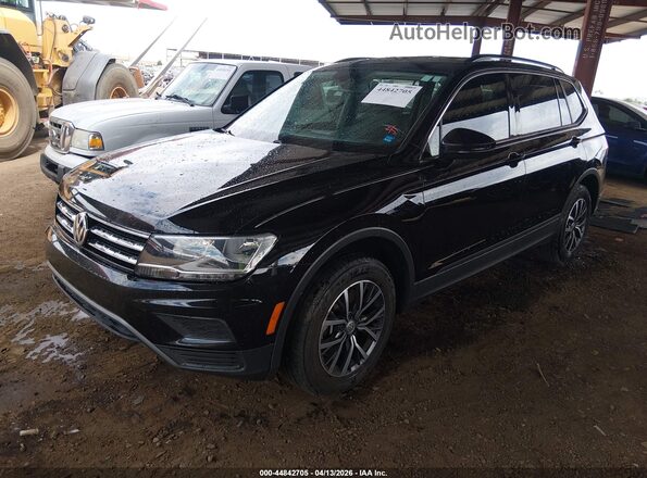 3VV3B7AX7KM192367 2019 VOLKSWAGEN TIGUAN Черный Передняя левая четверть