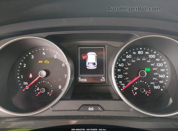 3VV3B7AX7KM192367 2019 VOLKSWAGEN TIGUAN Черный Вид задних сидений