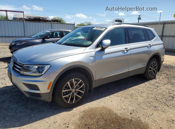 3VV3B7AX7LM155806 2020 VOLKSWAGEN TIGUAN Silver Առջևի ձախ երեք քառորդ տեսարան
