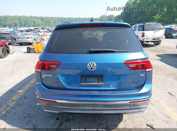 3VV3B7AX8JM055162 2018 VOLKSWAGEN TIGUAN Синий 