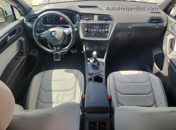3VV4B7AX2LM112074 2020 VOLKSWAGEN TIGUAN White Вид панелі приладів
