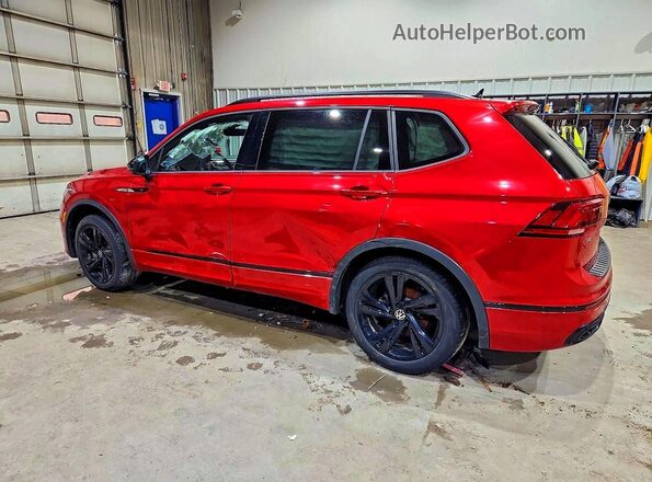3VV8B7AX9RM228141 2024 VOLKSWAGEN TIGUAN Красный Задняя левая четверть