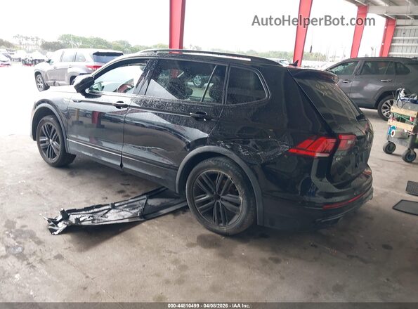 3VVCB7AX2NM077941 2022 VOLKSWAGEN TIGUAN Black Tył lewy