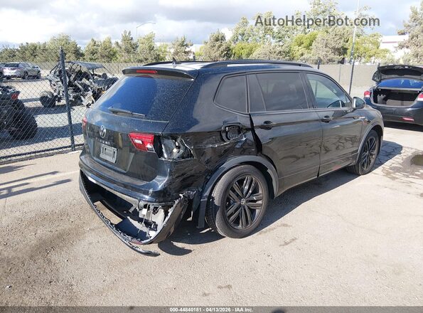 3VVCB7AX4NM140165 2022 VOLKSWAGEN TIGUAN Black Задня права чверть