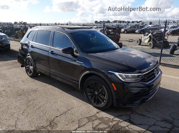 3VVCB7AX4NM140165 2022 VOLKSWAGEN TIGUAN Black Передня права чверть