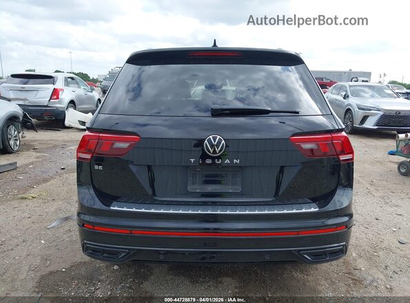 3VVCB7AX5NM129949 2022 VOLKSWAGEN TIGUAN Черный 