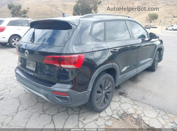 3VVCX7B20NM000540 2022 VOLKSWAGEN TAOS Black Tył prawy