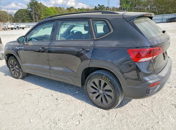 3VVCX7B27PM373724 2023 VOLKSWAGEN TAOS Черный Задняя левая четверть