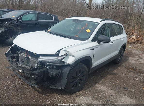 3VVCX7B28PM366779 2023 VOLKSWAGEN TAOS Белый Передняя левая четверть