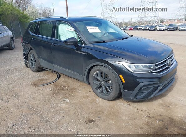 3VVMB7AX4RM155078 2024 VOLKSWAGEN TIGUAN Черный Передняя правая четверть