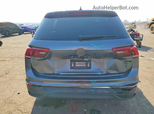 3VVMB7AX5PM018213 2023 VOLKSWAGEN TIGUAN Gray Հետևի տեսք
