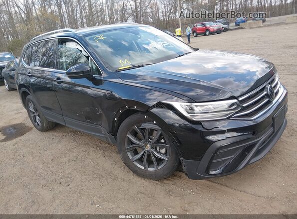 3VVMB7AX7PM124341 2023 VOLKSWAGEN TIGUAN Black Front right