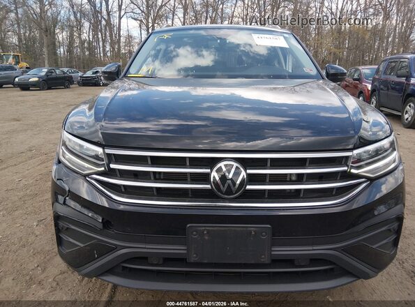 3VVMB7AX7PM124341 2023 VOLKSWAGEN TIGUAN Black Instrument cluster view