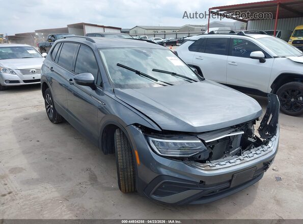 3VVRB7AX7PM044642 2023 VOLKSWAGEN TIGUAN Серый Передняя правая четверть