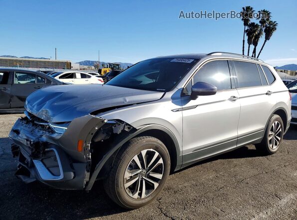 3VVRB7AX7RM187903 2024 VOLKSWAGEN TIGUAN Gray Առջևի ձախ երեք քառորդ տեսարան