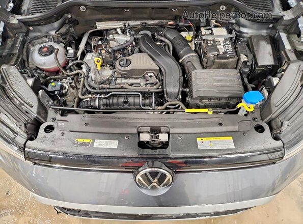 3VVSC7B2XSM007398 2025 VOLKSWAGEN TAOS Gray ძრავის განყოფილების ხედი