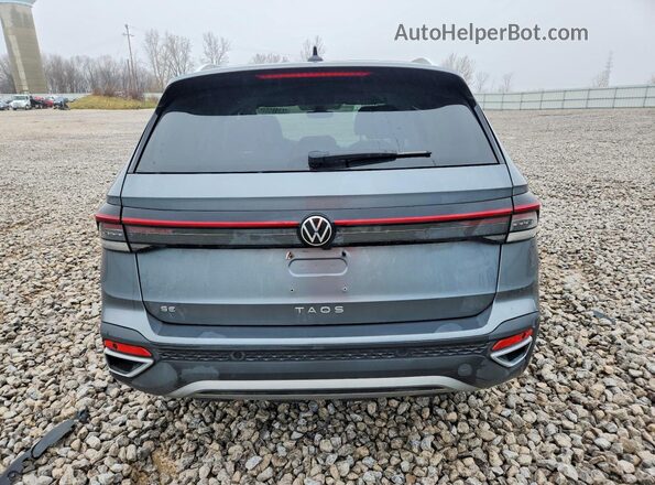 3VVSC7B2XSM007398 2025 VOLKSWAGEN TAOS Gray უკანა ხედი