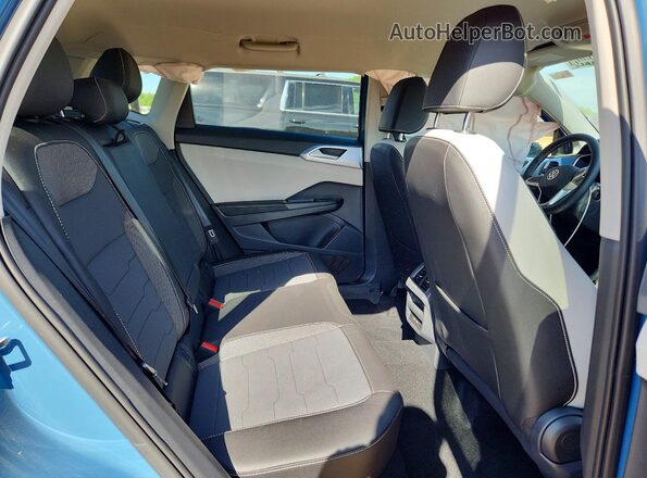 3VVSC7B2XTM037387 2026 VOLKSWAGEN TAOS Синий Вид задней части салона