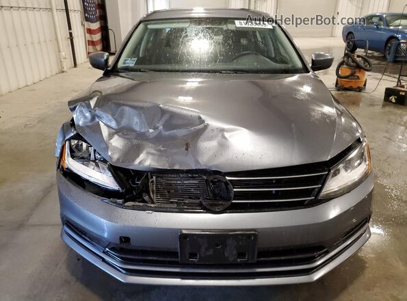 3VW2B7AJ7JM244226 2018 VOLKSWAGEN JETTA Серый Вид спереди