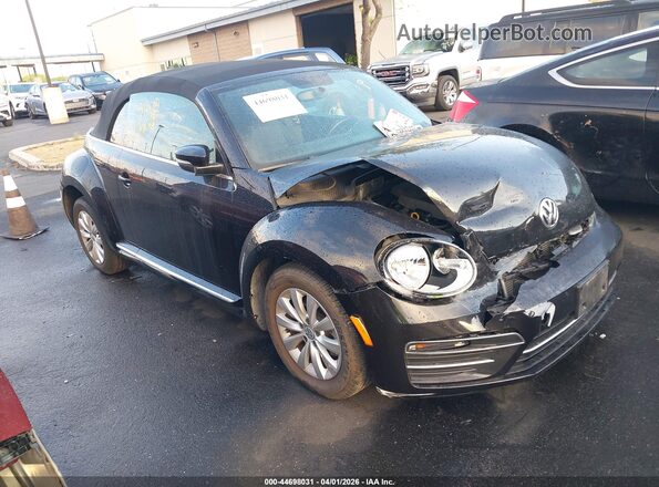 3VW5DAAT4JM516110 2018 VOLKSWAGEN BEETLE Black Przód prawy