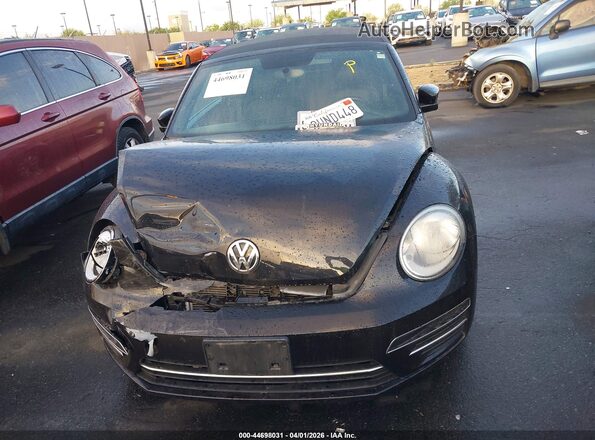 3VW5DAAT4JM516110 2018 VOLKSWAGEN BEETLE Black Widok wnętrza z tyłu