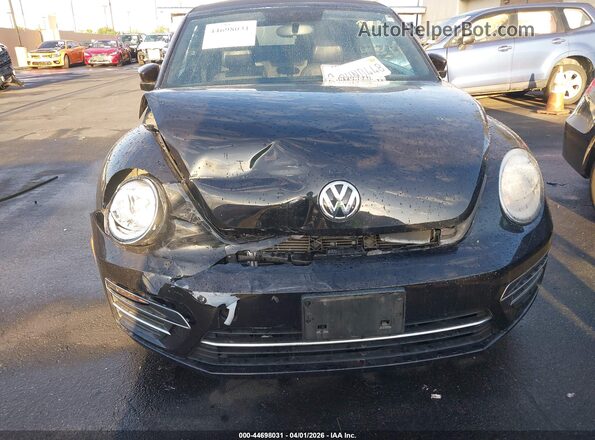3VW5DAAT4JM516110 2018 VOLKSWAGEN BEETLE Black Widok z przodu