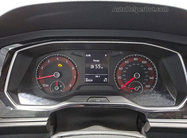3VWCB7BU2LM028249 2020 VOLKSWAGEN JETTA Серебряный Вид щитка приборов