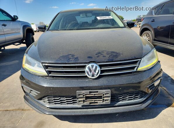 3VWDB7AJ2JM210610 2018 VOLKSWAGEN JETTA Черный Вид спереди