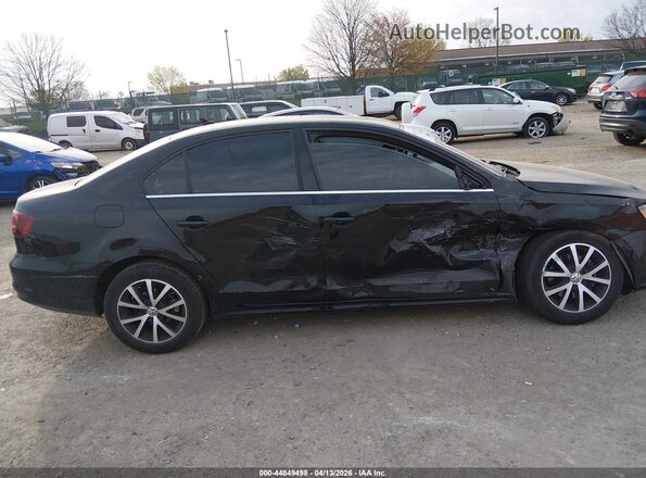 3VWDB7AJ8HM263161 2017 VOLKSWAGEN JETTA Черный Вид спереди