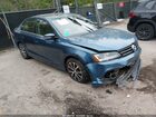 2017 Volkswagen Jetta 1.4t Se Blue vin: 3VWDB7AJ9HM297089
