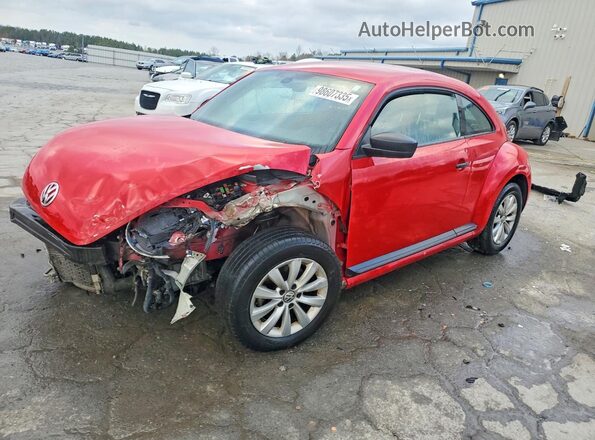 3VWF17ATXHM611264 2017 VOLKSWAGEN BEETLE Красный Передняя левая четверть