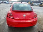 2017 Volkswagen Beetle 1.8t Красный vin: 3VWF17ATXHM611264