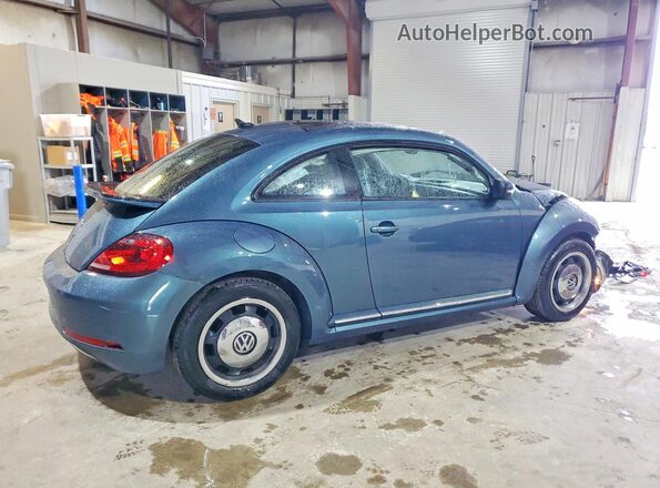3VWFD7AT2JM705720 2018 VOLKSWAGEN BEETLE Синий Задняя правая четверть