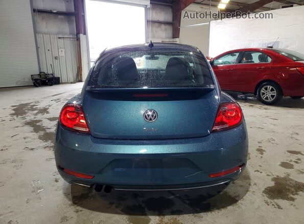 3VWFD7AT2JM705720 2018 VOLKSWAGEN BEETLE Синий Вид сзади