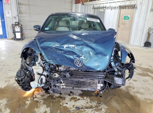 3VWFD7AT2JM705720 2018 VOLKSWAGEN BEETLE Синий Вид спереди