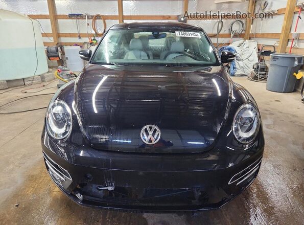 3VWFD7ATXJM706002 2018 VOLKSWAGEN BEETLE Черный Вид спереди